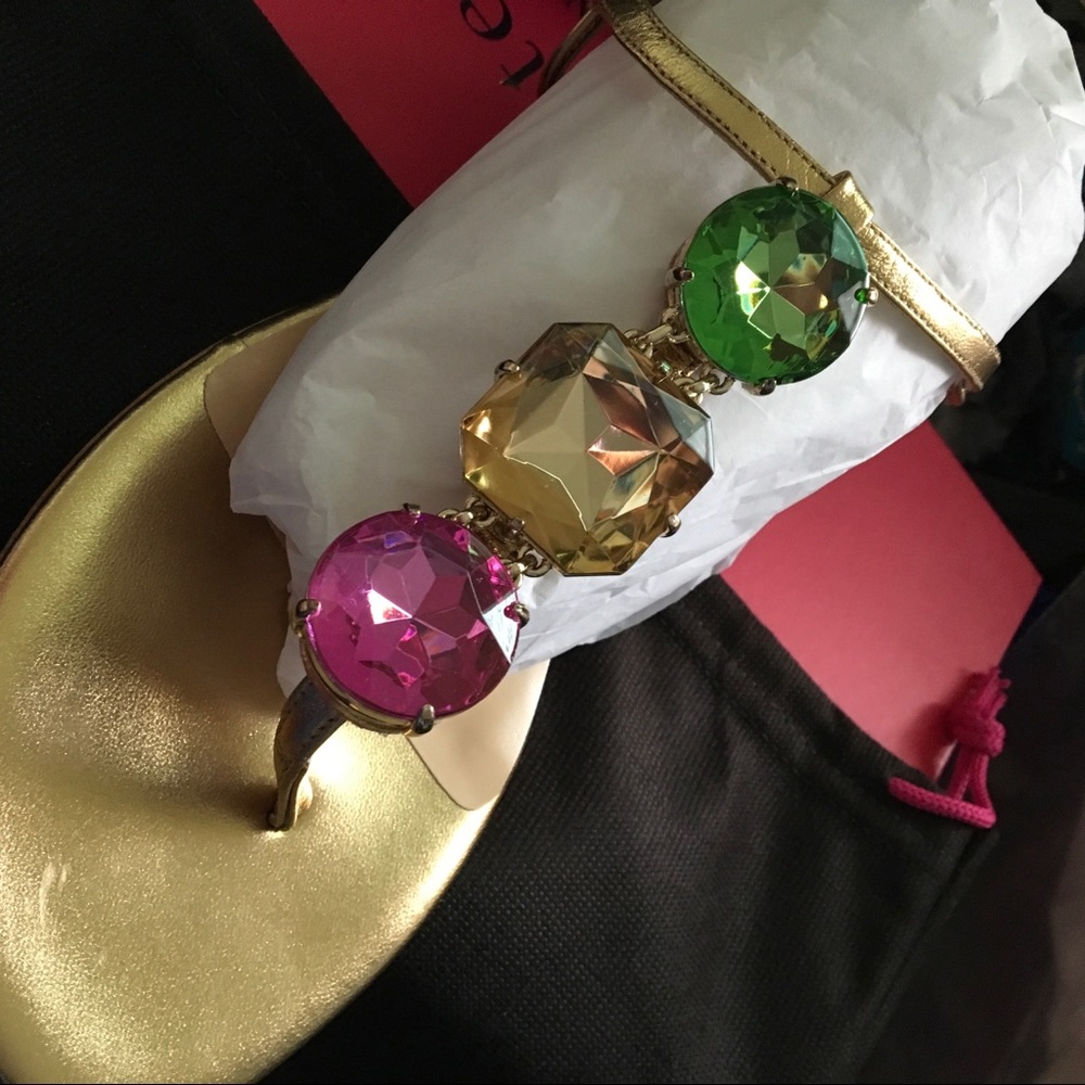 Beautiful Kate Spade Jeweled Sandals